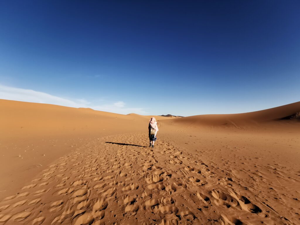 Osez le vide, osez le désert, osez l'inconnu