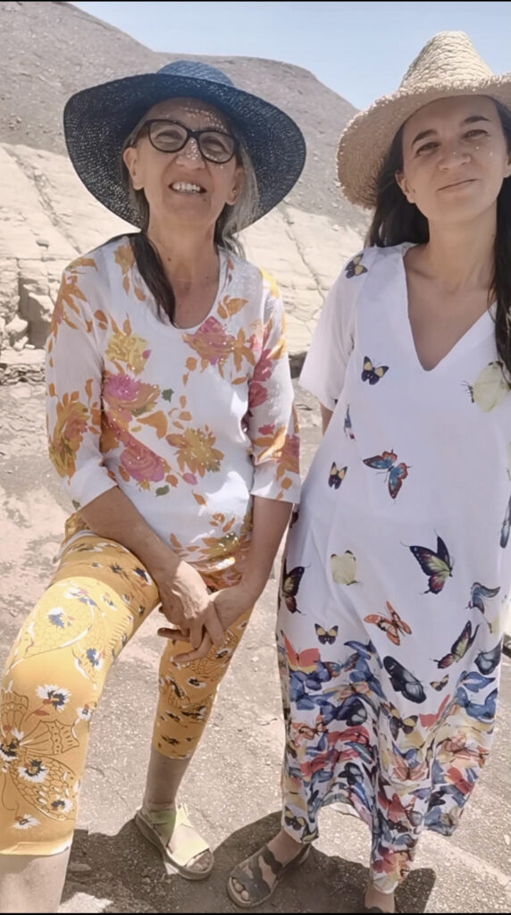 Liliane Poumeyrau et Nelly Savarit